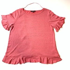 Cable & Gauge Womens Blouse Size  P/Large Pink